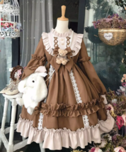 CoCo Bow Bear Lolita Dress - £51.95 GBP+