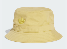 adidas Originals  Adicolor Trefoil Bucket Hat Unisex Casual Cap Yellow J... - $53.01