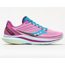 New SAUCONY Kinvara 12 Women&#39;s Size 10 Running Shoes Future Pink Rose S10619-26 - £63.30 GBP