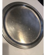 Vintage International Pewter 278 70 ( 12 Inches ) Round Serving Tray  - $33.73 CAD