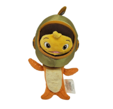 8&quot; Disney Store Chicken Little Fish Out Of Water Orange Stuffed Animal Plush Toy - £34.76 GBP