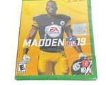 Madden NFL 19 EA Sports Brand New Factory Sealed Xbox One Enhanced 4K - £7.08 GBP
