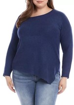 New Karen Kane Wool Blend Blue Sweater Size 2X Women $109 - $64.79