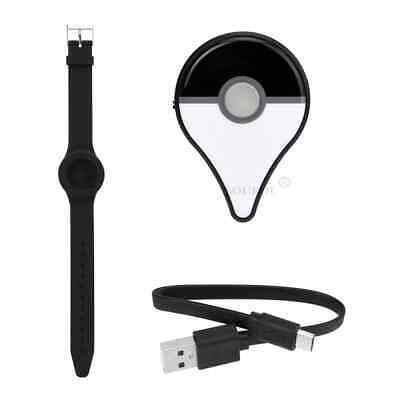 Black White Auto and Manul Catch USB Rechargable For Pokemon Go Plus Wri... - $44.23