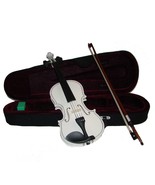 Merano 1/2 Violin ,Case, Bow ~ White - £78.17 GBP
