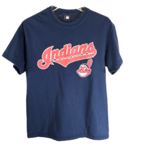 Cleveland Indians T Shirt Chief Wahoo Mens Medium Womens Large No Size Cotton - £14.66 GBP
