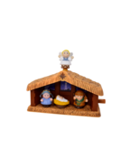 2002 Fisher Price Little People Nativity Scene Christmas Story w/ 4 Figures - $282.06 MXN