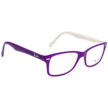 Ray-Ban Small Eyeglasses RB 1531 3591 Junior Purple on White Horn Rim 48... - $59.99