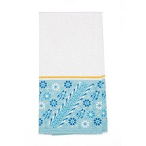 IZZY &amp; OLIVER &quot;Indigo Henna&quot; Colorful 6007034 Kitchen Bar Towel~19″X27″Cotton~ - £6.83 GBP