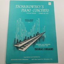 Tschaikowsky&#39;s Piano Concerto Tonight We Love for Thomas Organs 1964  - £3.98 GBP