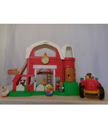 Fisher-Price Little People Fun Sounds Farm + Little People Musical Tow a... - £17.14 GBP