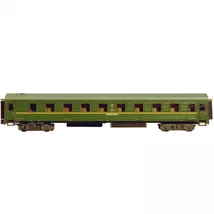 HO 1:87 Green Sleeping Car Passenger Coach Model Kit Era IV No Glue - $25.99