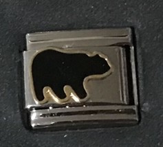Black Bear Wholesale Italian Charm Enamel 9mm Link K40 - £10.76 GBP