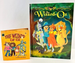 (2) The Wizard of Oz HC Books, Cherished Fairy Tales 1996 + StoryTime Book 1978 - $12.86