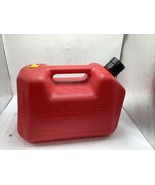 Vintage Blitz 2 gallon 8 oz red plastic Vented Gas Can with Original Spout - $716.11 MXN