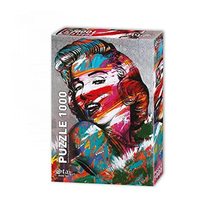LaModaHome 1000 Piece Marilyn&#39;s Smile Woman Collection Jigsaw Puzzle for Family  - £25.28 GBP