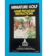 Atari 2600 Miniature Golf Instructions Manual - $73.55 MXN