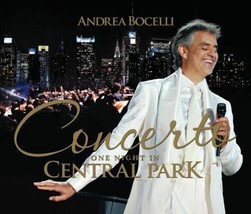 Andrea Bocelli: One Night In Central Park - Concerto DVD (2011) Andrea Bocelli P - £14.02 GBP