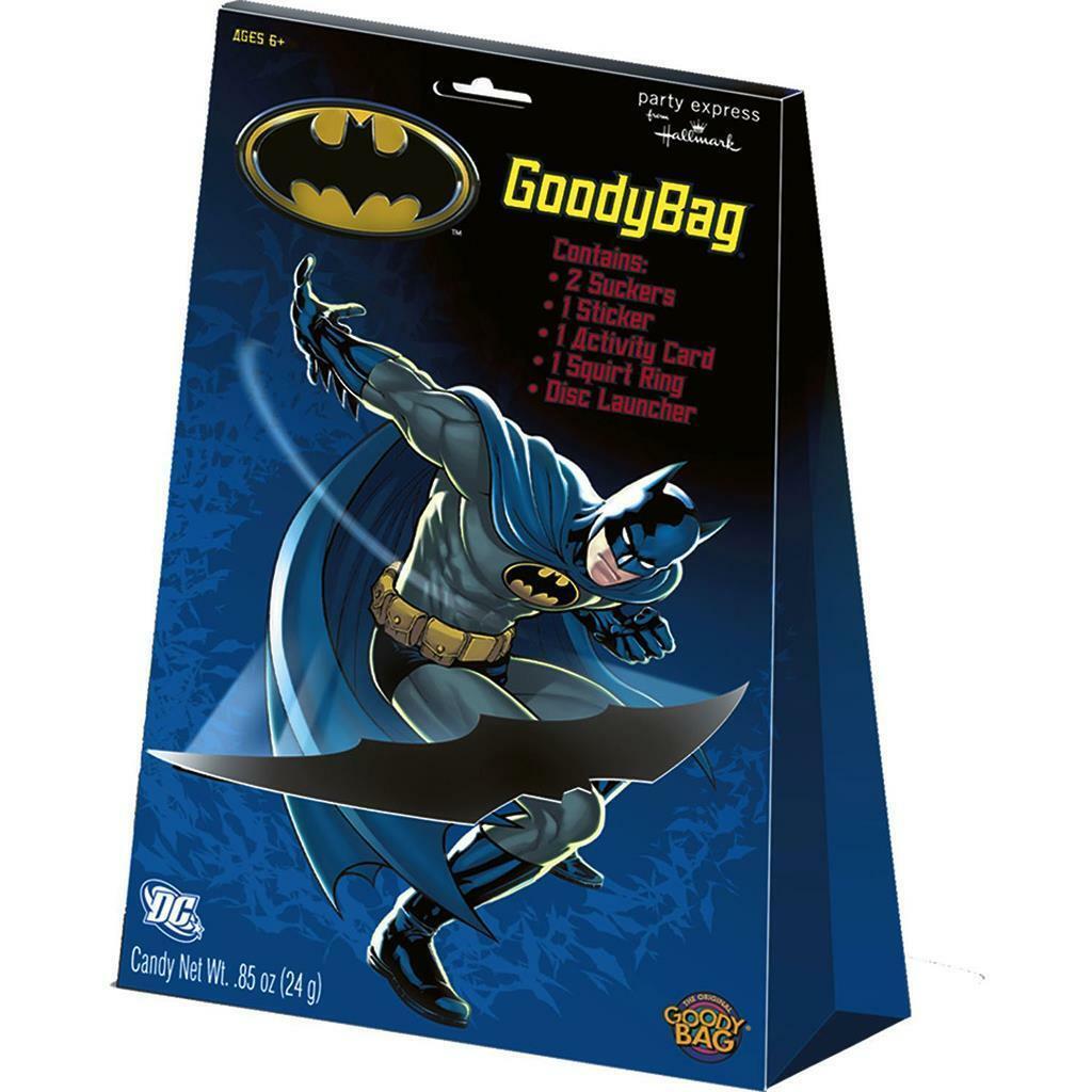 Primary image for Batman Dark Knight Favor Goody Bag Birthday Party Supplies NEW