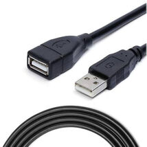 Addon USBEXTAA3MF USB 2.0 A TO USB 2.0 A M TO F CABLE BLACK - $23.09
