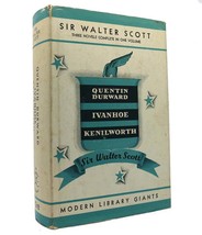 Sir Walter Scott Quentin Durward, Ivanhoe, Kenilworth Modern Library Giant G12 M - £47.29 GBP