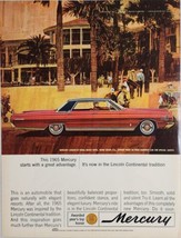 1965 Print Ad Mercury Park Lane 4-Door Car Doral Beach Hotel Miami,Florida - £17.18 GBP