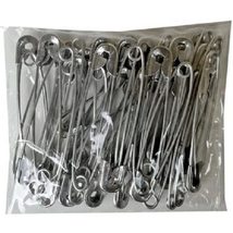 40pc Extra Large 2&#39;&#39; Safety Pins - £4.55 GBP