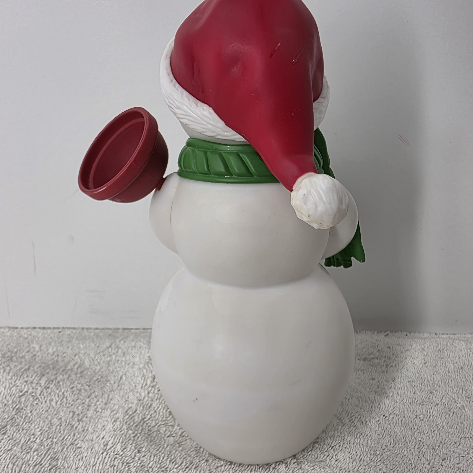 Hallmark Animated Singing Talking Jolly In The John Snowman Bathroom VIDEO Item image 4