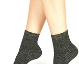 I.N.C. International Concepts Ribbed Black Gold Shimmer Casual Socks NEW - £10.97 GBP