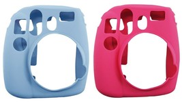 ATNY Instax Instant Camera Silicone Case - Pink or Blue NEW Free US Shipping - £5.55 GBP