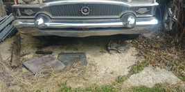 1955 CLIPPER CUSTOM USED BUMPER HAS WEAR DING SCRATCHES OEM ORIGINAL PAC... - $1,732.50