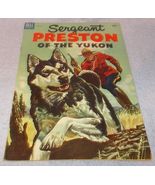 Golden Age Dell Comic Book Sergeant Preston of the Yukon No 8 August 195... - £11.75 GBP