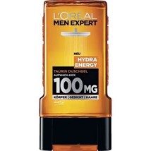 L&#39;Oreal Men Expert Hydra Energy Invigorating shower gel XL 400ml FREE SHIPPING - £12.65 GBP