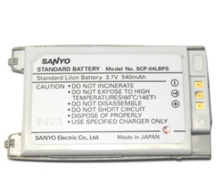 External Battery For Sanyo SCP-04LBPS Genuine Standard Li-Ion Replacement 3.7V - £4.64 GBP