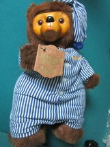 Raikes Bears Original From Robert Raikes Doll Benjamin 16&quot; New In Box Certs - £84.66 GBP