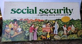 Social Security Board Game-Vintage The Ungame Co  - $12.99