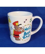 SUPER DAD #1 Dad (8 fl oz) Coffee Hot Tea Cup Mug  Fathers Day Gift - £8.88 GBP