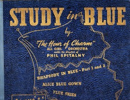 Vogue 78 RPM record Double sided Picture,  Rhapsody in Blue I &amp; II, Alic... - $13.90