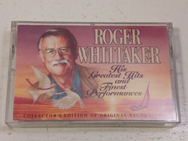 Roger Whittaker His Greatest Hits And Finest Performances Tape 1 Cassette Tape - £1.58 GBP