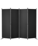 VEVOR Room Divider 4-Panel Folding Privacy Screen 88.2&quot;x11.8&quot;x67.3&quot;Home ... - £69.19 GBP