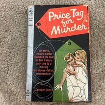 Price Tag for Murder Mystery Paperback Book by Spencer Dean Crime 1960 - $12.19