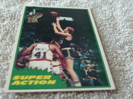 1981 Topps # 101 Larry Bird Celtics Near Mint / Mint Or Better !! - £140.31 GBP