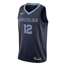 NikeNBA Team limited Jersey SW Fan Edition Gray Memphis Grizzlies Morant... - $122.08