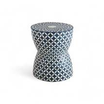 Heritage inlay geometric pattern End table - $650.00