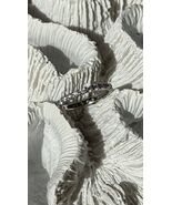 14K White Gold Diamond 0.70 ct Band Ring Size 6 - €3.291,27 EUR