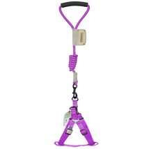 Touchdog ® &#39;Faded-Barker&#39; Adjustable Dog Harness and Leash - £21.11 GBP