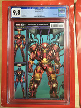 Marvel Invincible Iron Man #2 2023 Bob Layton Connecting Armor Cover CGC 9.8 - £77.43 GBP