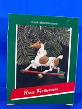 Nos 1989 Hallmark Keepsake Ornament Horse Weathervane New In Box - £9.33 GBP