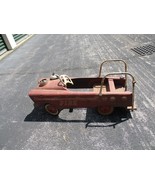 1950’s City Fire Engine Number Pedal Car Vintage Original - $247.49