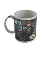Starbucks Thailand VTG Coffee Mug Cup Espresso Machine Pouring Beans Sce... - $25.00